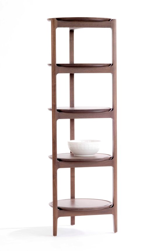Image of Svelto Open Shelving in Walnut