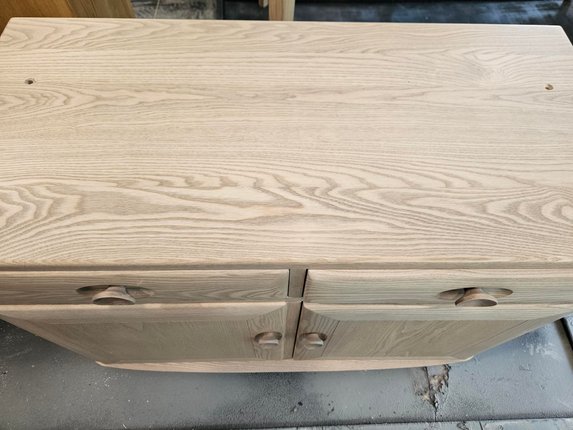 Image of Windsor Cabinet With Drawers in OA *PLEASE SEE DESC*