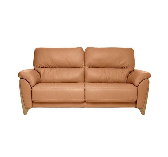 Image of Enna Large Sofa in CM Oak & L957