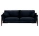 Forli Large Sofa in DK & T262 Blue