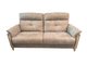 Prototype Large Sofa in Grey Leather