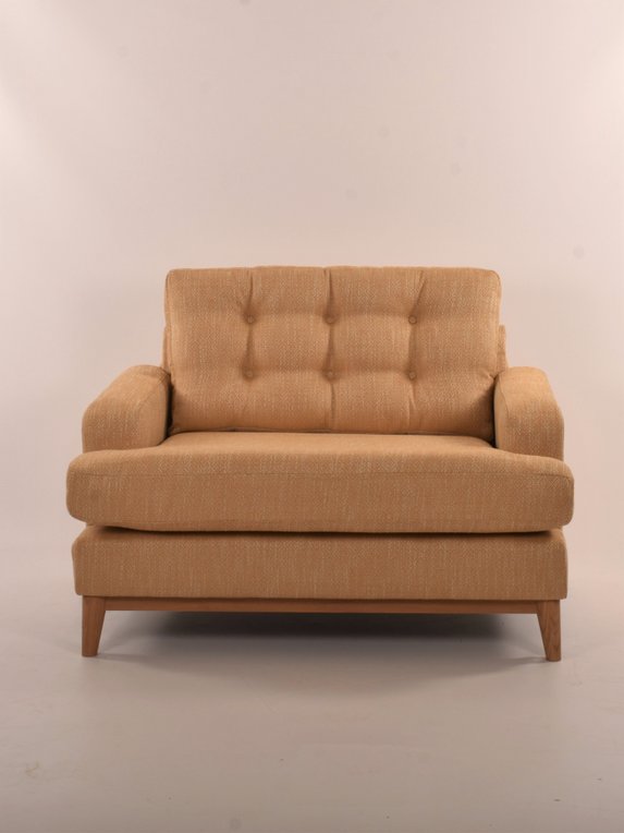 Image of Burcott Snuggle Chair - N408 Ochre