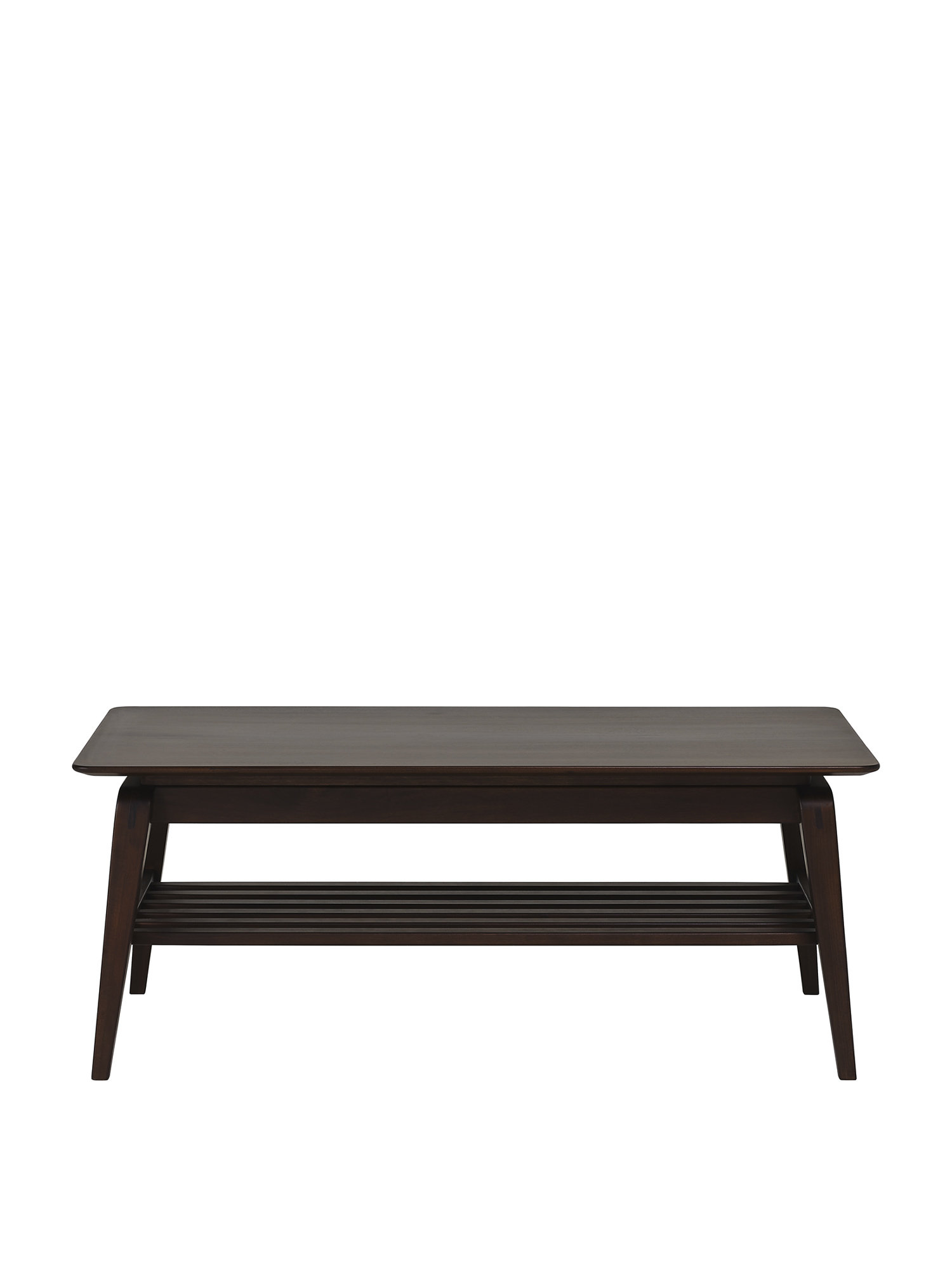 Mid century modern store coffee table black