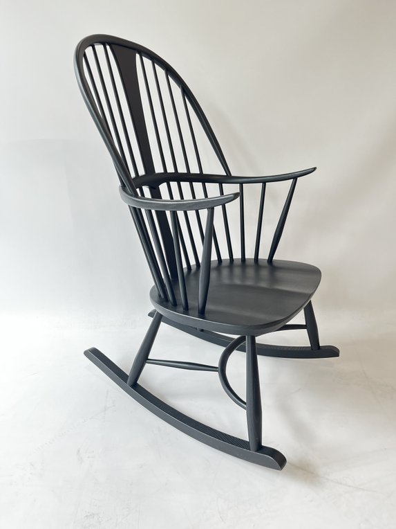 Image of Chairmakers Rocker in Black Ash
