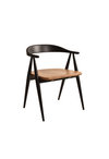 Thumbnail image of Como Chair in Black and Clear Oak
