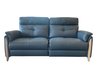 Thumbnail image of Mondello Large Recliner Sofa in OA & L908 Charcoal
