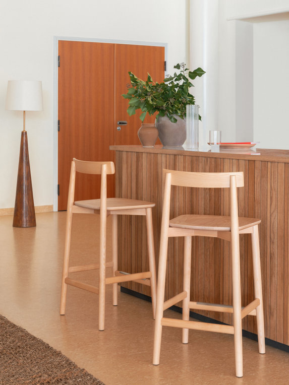 Ercol Lara Bar Stool Lara Counter Stool With Back 65cm Ercol Furniture