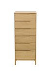Thumbnail image of Rimini 6 Drawer Tall Chest CM Oak