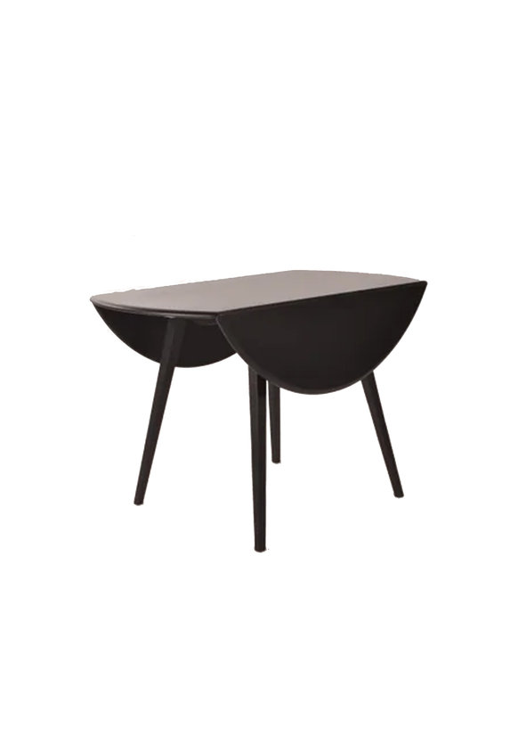 Image of Drop Leaf Table in SB Black