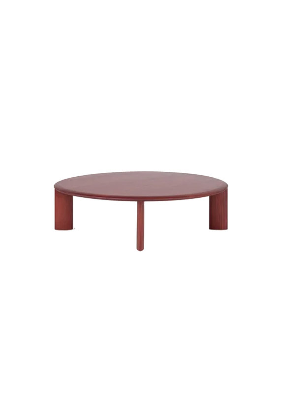 Image of Io Large Coffee Table Vintage Red Ash
