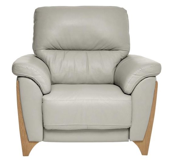 Image of Enna Recliner Armchair in CM & Leather L906