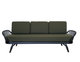 Studio Couch - in Black  Ash  & G68148