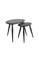 Pebble Nest Of Two Tables in SB Stained Black Ash