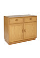 Windsor Cabinet With Drawers in LT Ash