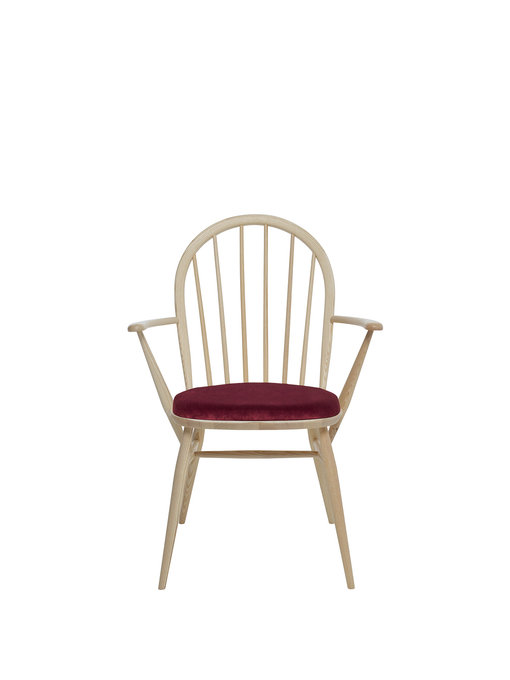 Image of Windsor Upholstered  Dining Armchair