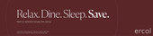 Relax. Dine. Sleep. Save.  Save on selected offers this Spring.  Friday 28th March to Monday 26th May 2025.  Terms and Conditions apply. Cannot be used in conjunction with any other offer.