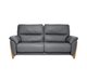 Enna Large Recliner Sofa in Leather L908