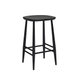 Utility Counter Stool in SB Stained Black H65cm
