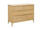 Rimini 4 Drawer Low Wide Chest CM Oak