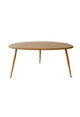 Pebble Coffee Table in Light  Elm Top