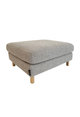Ercol  Footstool -in  OA Finish  & Stone  T263