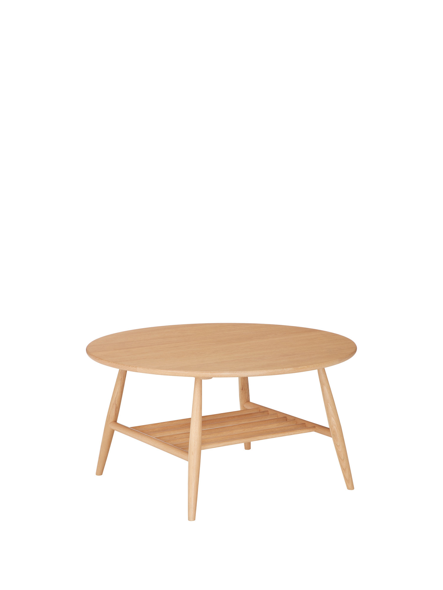 ercol oak coffee table