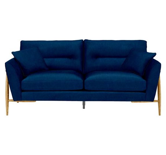 Image of Bellaria Medium Sofa in CM & Blue T242