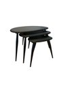 Thumbnail image of Pebble Nest of Tables in SB Stained Black