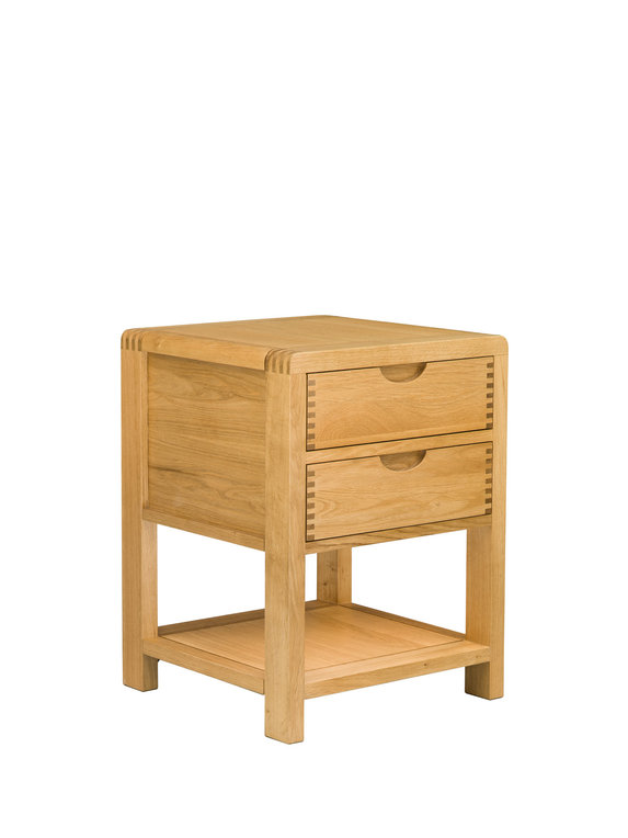 Image of Bosco Bedroom 2 Drawer Bedside Cabinet