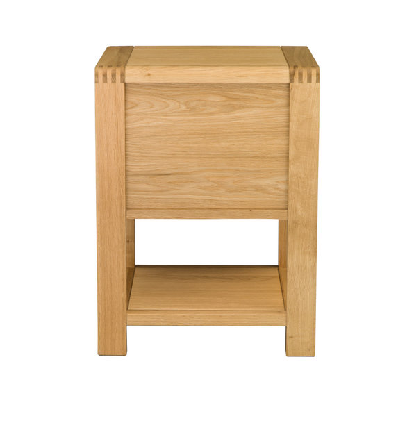 Image of Bosco 2 Drawer Bedside Cabinet CM Oak