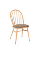 Upholstered Windsor Dining Chair in CM Clear Ash  & C716