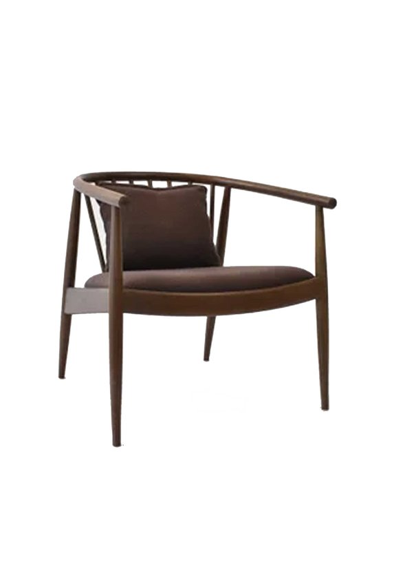 Image of Reprise Upholstered Chair - Walnut K2001