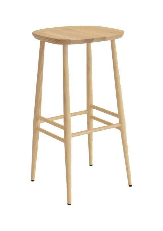 Image of Utility Bar Stool in DM Ash H75CM