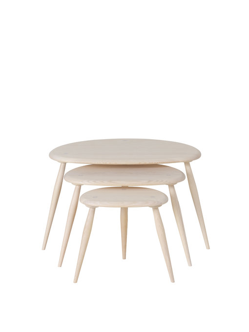 Image of ercol Collection Pebble Nest of Tables