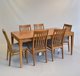 Novoli Small Ext Table & 4352 Novoli Dining Chairs -  x 6  C712 LT