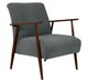 Marlia Accent Chair in DK & N132 Grey