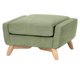 Cosenza Footstool in CM & T226 Green