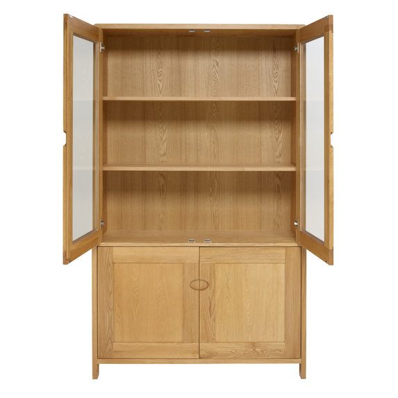 Image of Bosco Display Cabinet CM Oak