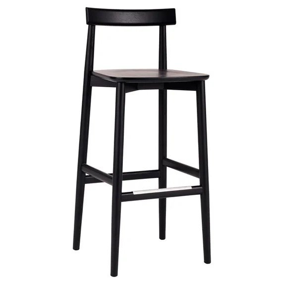 Image of Lara Counter Stool in Black SH 65cm