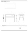 Thumbnail image of Ballatta Desk in CM Oak