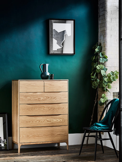 Image of Rimini 6 Drawer Tall Wide Chest