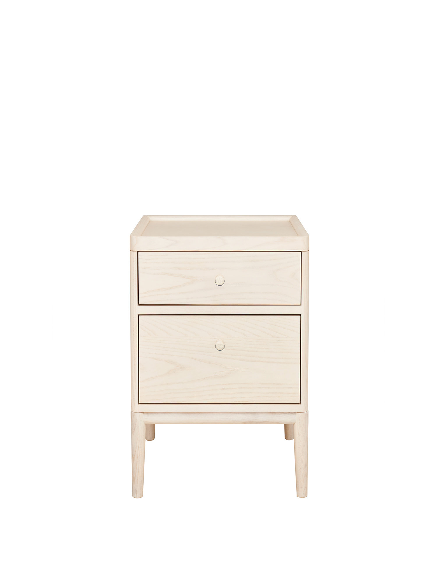 light ash bedside table