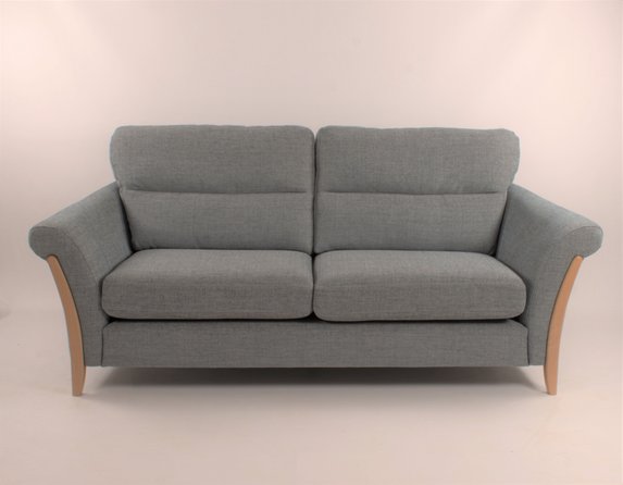 Image of Trieste Large Sofa in CM & T222 Blue