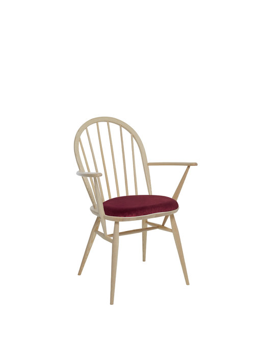 Image of Windsor Upholstered  Dining Armchair