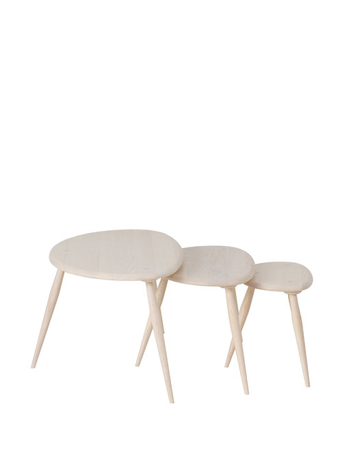 Image of ercol Collection Pebble Nest of Tables