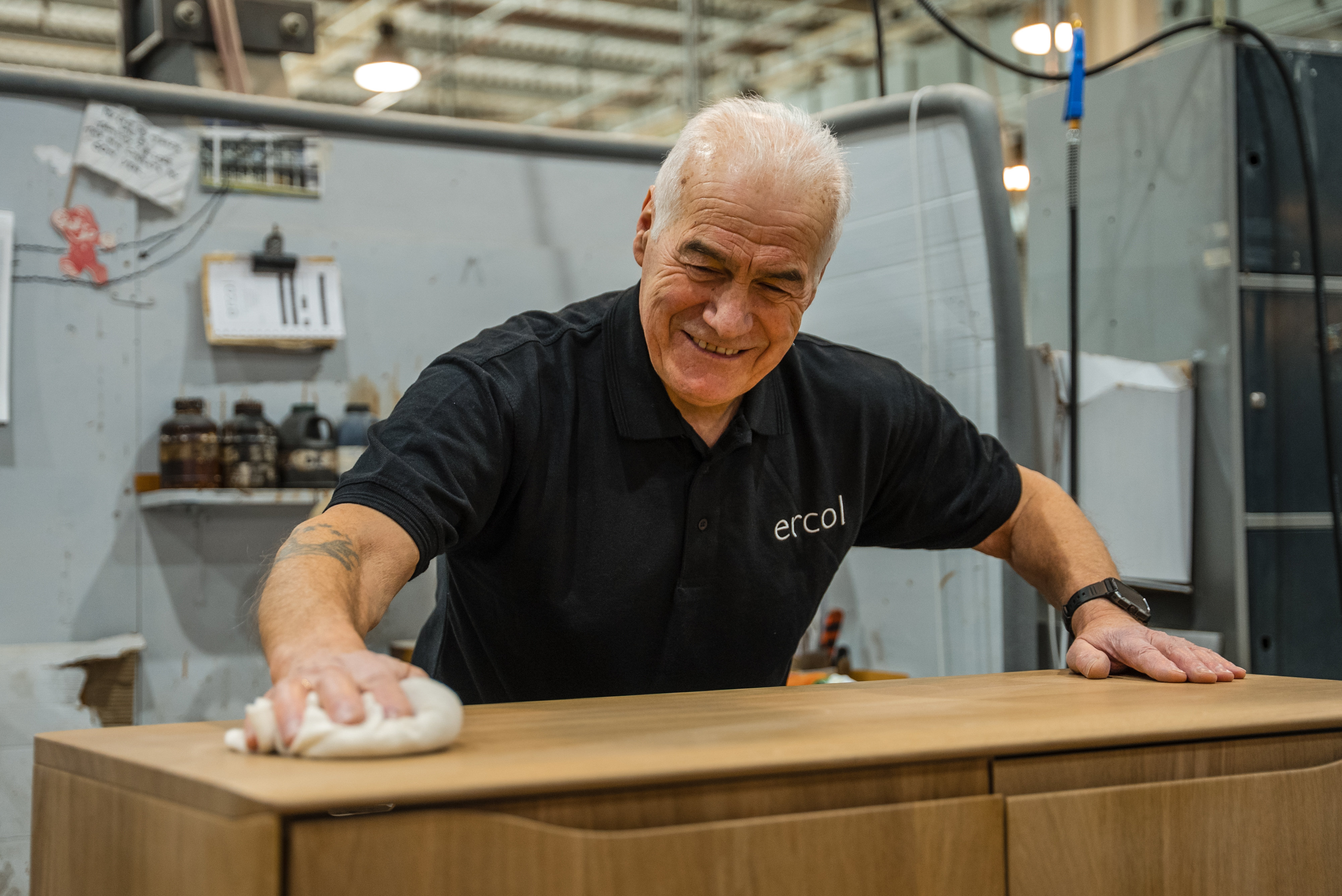 Final inspections taking place on the Romana Large Sideboard