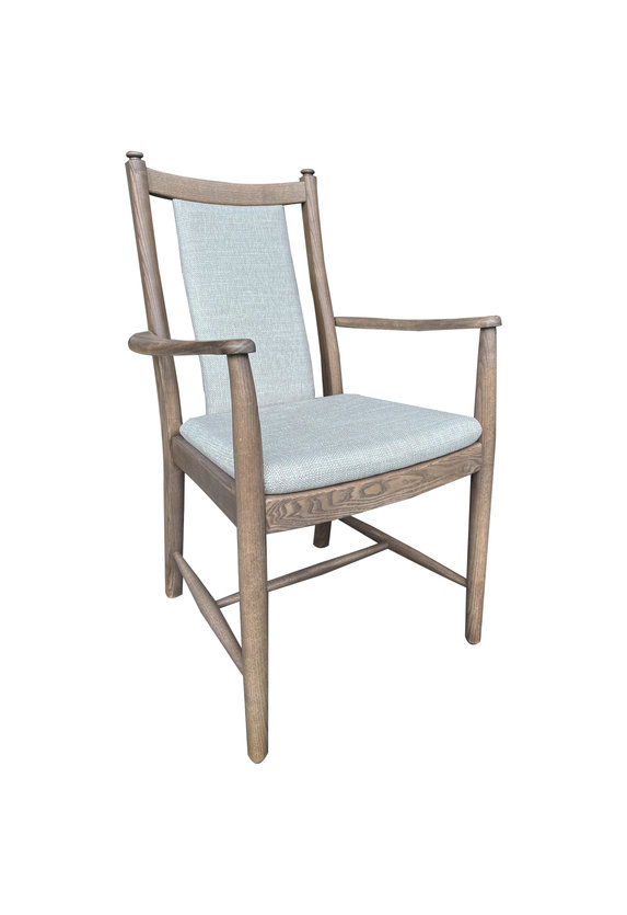 Image of Penn Padded Back Dining Armchair in DA & C710