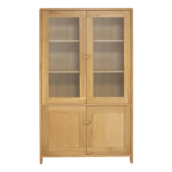 Image of Bosco Display Cabinet CM Oak