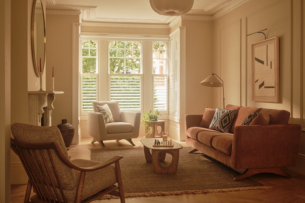 Ballard collection with Marino chair and Highmoor coffee table