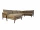 Forli Combination Chaise LHF in DK Dark & U009 Ancient Stone